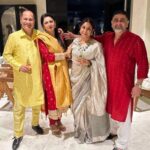 Shefali Shah Instagram - Diwali is about love, light, happiness, togetherness. And it’s been a ritual for years where we all meet at our home to celebrate just that. And it’s priceless.❤️❤️❤️