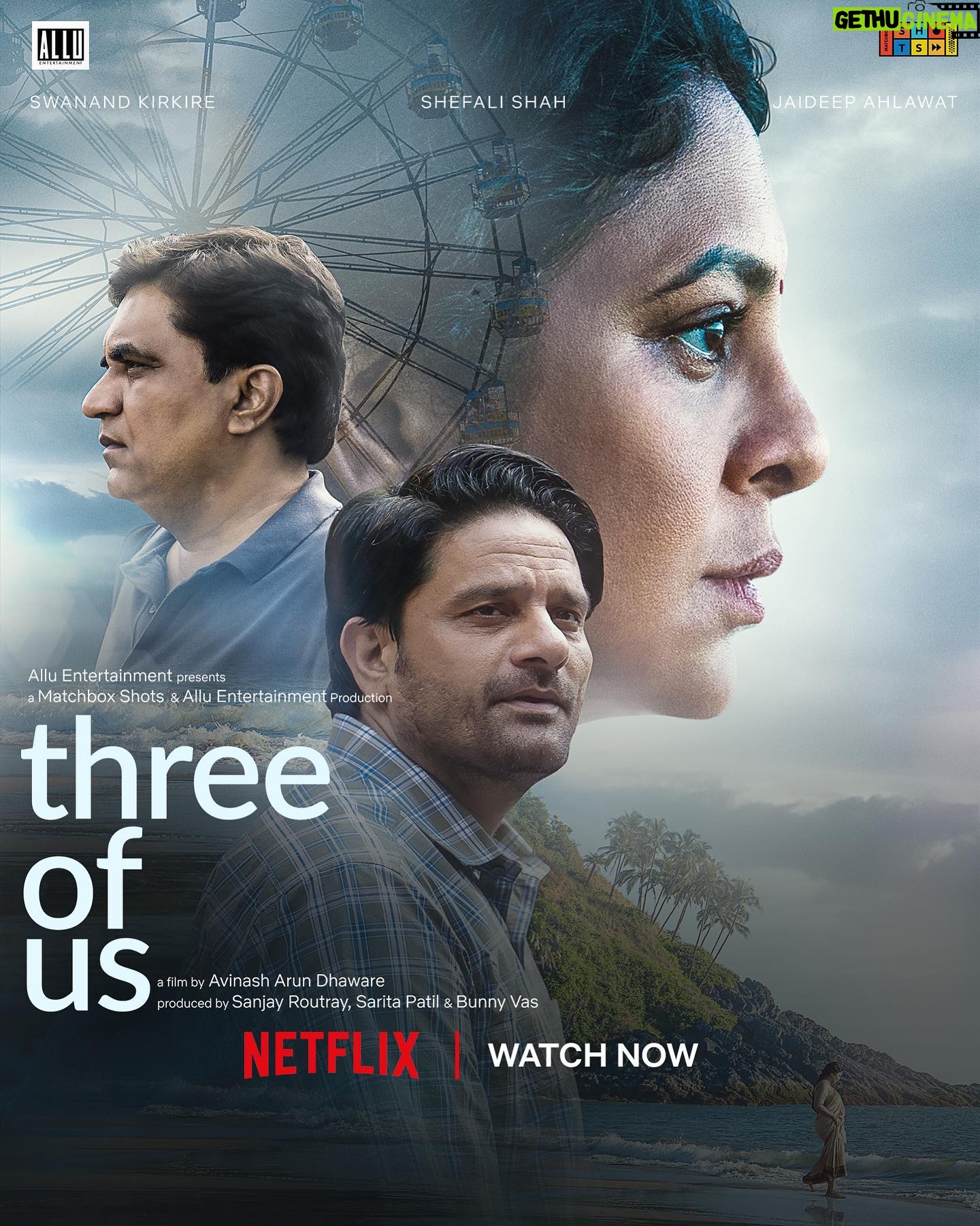 Shefali Shah Instagram - A tale of love, longing, and lost friendships. ❤️ #ThreeOfUs is Now Streaming on Netflix! @shefalishahofficial @jaideepahlawat @swanandkirkire @kadambarik13 @avinasharundhaware @matchboxshots @sanjayroutraymatchbox @saritagpatil @dikssharoutray @bunnyvas @alluents @djangokaza @pratikmr @pita.chat @omkar.barve @vidushak @shoaibzulfinazeer @vishal_bajaj_1603 @alokanandadasgupta @ochinmay @bridgepostworks @sidmeer @truebluedesignco #avinasharundhaware #Vinitdsouza