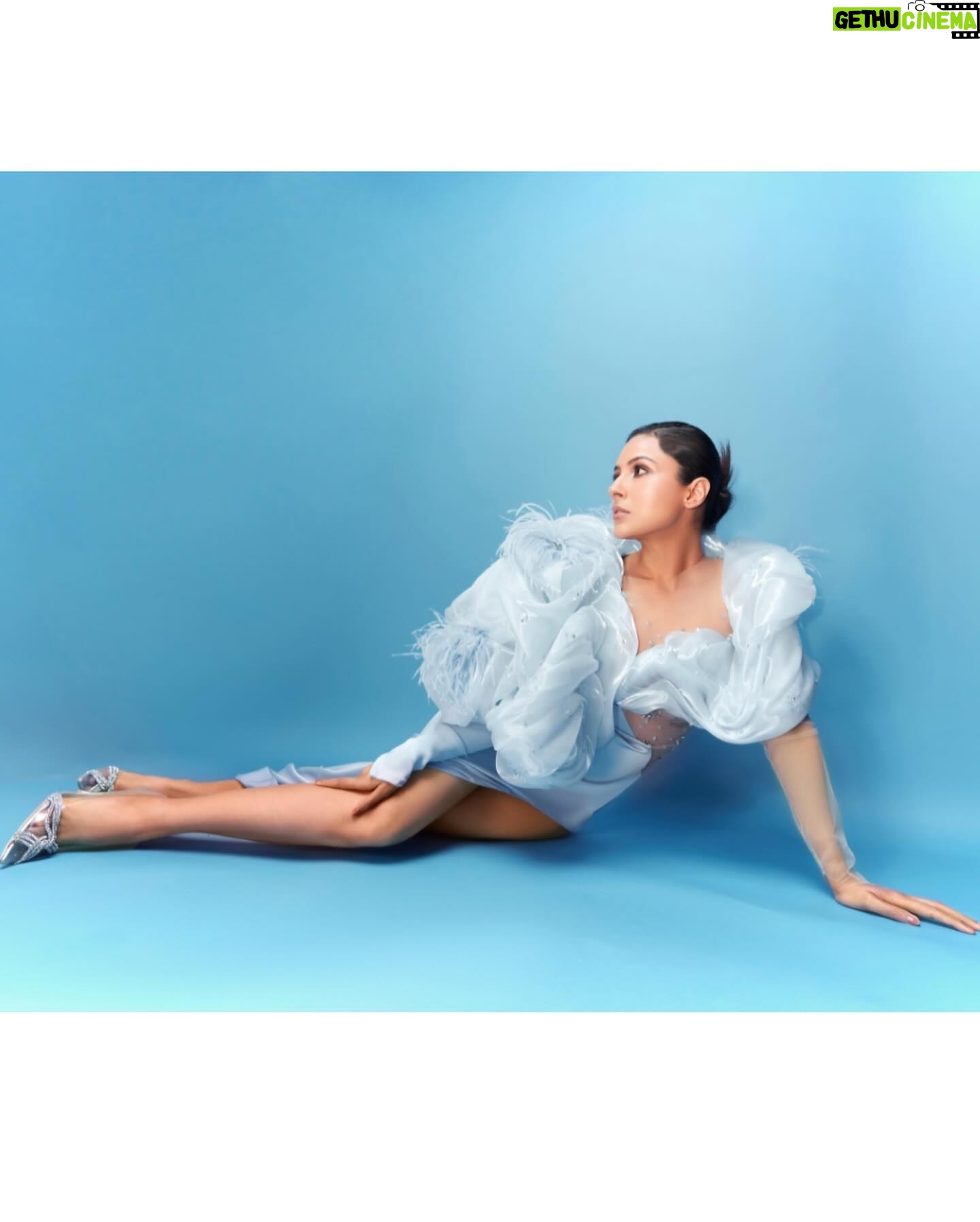 Shehnaaz Kaur Gill Instagram - Redefining beauty, one fierce pose at a time. Outfit by @hindzeidanofficial Heels by @publicdesire Styled by @manekaharisinghani with @chintan_shah08 Makeup by @reshmaamerchant Hair by @cheemabaljit2 Shot by @priyankknandwana