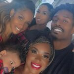 Shereé Whitfield Instagram - Some memories u have to keep close to the ❤️. Celebrating @Meccawhitfield_ first #Christmas 🎄🎅🏾 #TBT What are everyone’s plans for Christmas this year? #family #holidays #fyp #December #bless #positivevibes #Capricorn