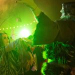 Sheri Moon Zombie Instagram - Feeling groovy in a green kinda way💚 #themunsters #sherimoonzombie #jeffdanielphillips #robzombie