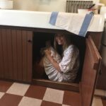 Sheri Moon Zombie Instagram - #daddysgonnakillralphie I’m in the kitchen cabinet from #achristmasstory Did a tour of this gem of cinematic history while traveling through #Cleveland in 2017.
