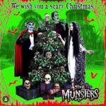 Sheri Moon Zombie Instagram - Wishing you a very merry, scary Christmas🎄💜🎄#themunsters #lilymunster #thecount #hermanmunster
