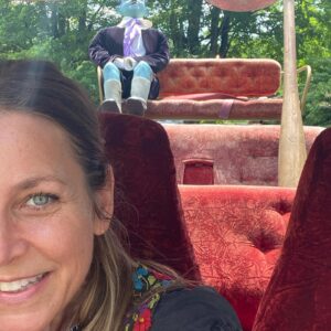 Sheri Moon Zombie Instagram - Goin’ for a ride with #eddiemunster in #themunsterkoach 💜 🦇 💜