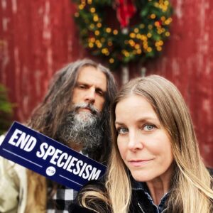 Sheri Moon Zombie Instagram - Congrats to PETA for 40 years of saving animals. Ginger (2nd pic)and Claire (3rd pic) were rescued by PETA and Rob and I are happy to provide them with a home. Continue the incredible work PETA!  #peta40 #endspeciesism #govegan #peace