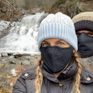 Sheri Moon Zombie Instagram - A moment of Zombie Zen💙 #zombiezen #waterfall #maskup