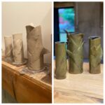 Sheri Moon Zombie Instagram - Fresh out of the kiln💚 #handbuiltpottery #beforeandafter #pothead