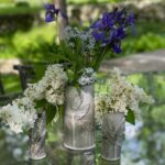 Sheri Moon Zombie Instagram - Flowers from the garden-vases from me. #handbuiltpottery #pottery #pothead #lilacs #peaceandlove