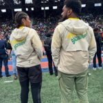 Sheryl Lee Ralph Instagram - I am so proud of my children @walkgoodetienne and @ivycoco23, who in partnership with @on launched a new Jamaican inspired sneaker, The WalkGood x On, Cloudrunner 2 🇯🇲 and clothing collection ‘Forward Ever, Backward Never.” To celebrate, we did Jamaica trivia and I did a Soca Sculpt class for the first time with @thedivinitygaines. Lawd have mercy 😅. I sure did enjoy it though! Can you tell? The shoe sold out at the Penn Relays aka The Jamaican Relays in Philadelphia, but you can still purchase the collection online! Congratulations to all who participated during Relay weekend! Big up @teamjamaicabickle. Thank you for you love and hospitality. I am beaming with so much pride and joy for our island. #dreamon #walkgood