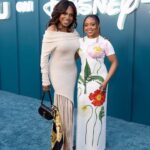 Sheryl Lee Ralph Instagram - @hulu @disneyplus @abbottelemabc = PERFECTION Styled by @ivycoco23 Hair by @sharifposton Makeup by @marquiswardbeauty Dress @solgoatelier