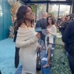 Sheryl Lee Ralph Instagram - @hulu @disneyplus @abbottelemabc = PERFECTION Styled by @ivycoco23 Hair by @sharifposton Makeup by @marquiswardbeauty Dress @solgoatelier