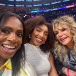 Sheryl Lee Ralph Instagram – Great game last night @lakers! Actress, Dyan Cannon’s championship ring made me feel like a winner too! 😂