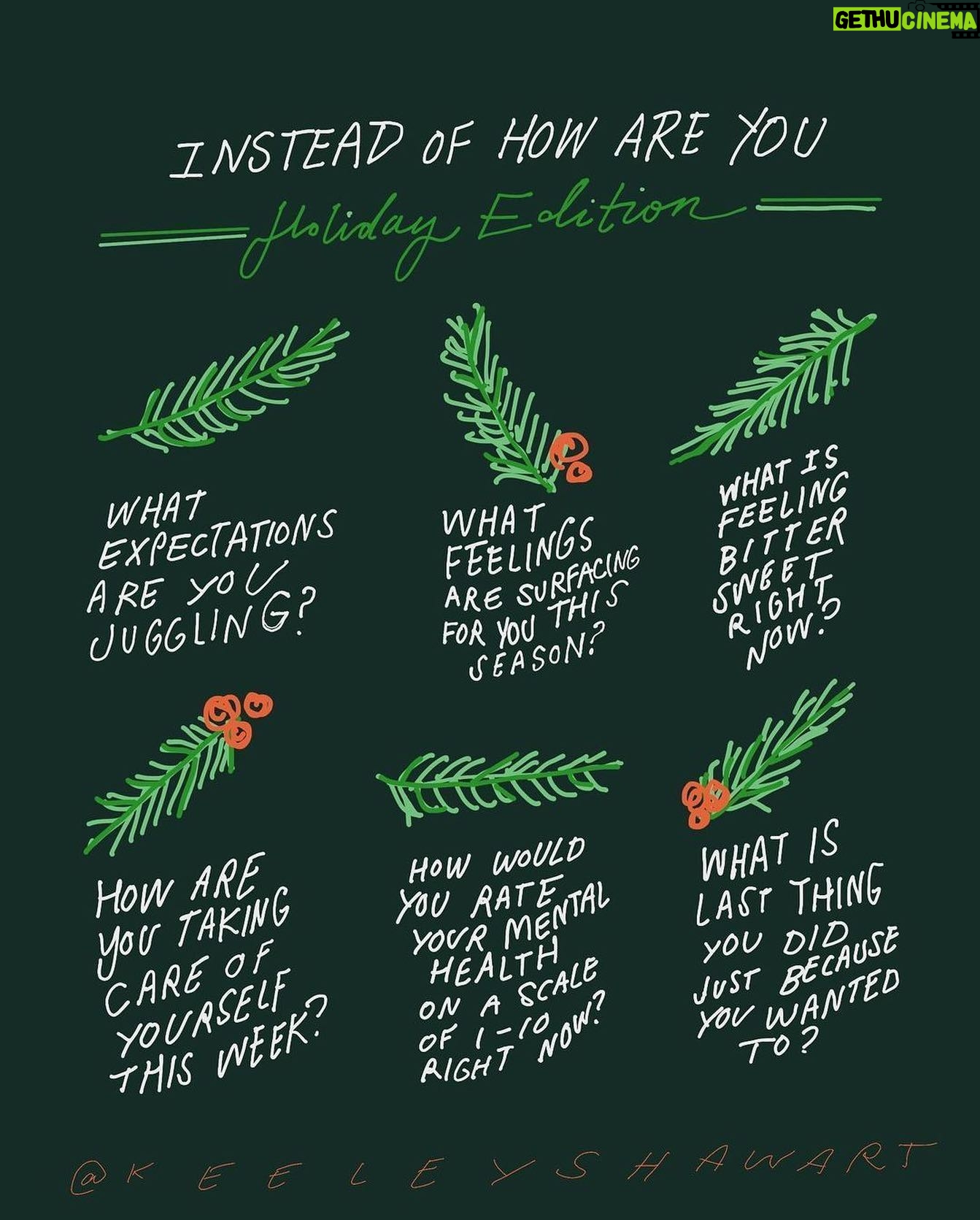 Sheryl Sandberg Instagram - Merry Christmas to everyone celebrating. For anyone whose day looks and feels a little less merry, I hope you know you’re not alone. The holidays can be difficult, especially at a time when many people are feeling fear and sadness amidst war and hate. To help all of us show up better for one another, @optionb is sharing resources to help you care for yourself and support others through our annual #OptionBThere holiday campaign. At optionb.org/holidays, you can find practical advice on how to support the people you love — like ideas for what to say instead of “how are you,” small gestures that prove you care, and ways to take holiday planning off their plate. And if today is hard for you personally, you’ll find advice, stories, and support from our community to help days like today land more gently. After a tough year for many, may we find comfort and strength in each other.