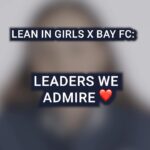 Sheryl Sandberg Instagram - One of my favorite parts of attending #BayFC games is seeing young girls cheer our team on. @wearebayfc players are role models to so many. It’s inspiring to hear who their heroes are and how they helped shape their lives – as women and as athletes. #LeanInGirlsxBayFC #BLegendary #BayFC
