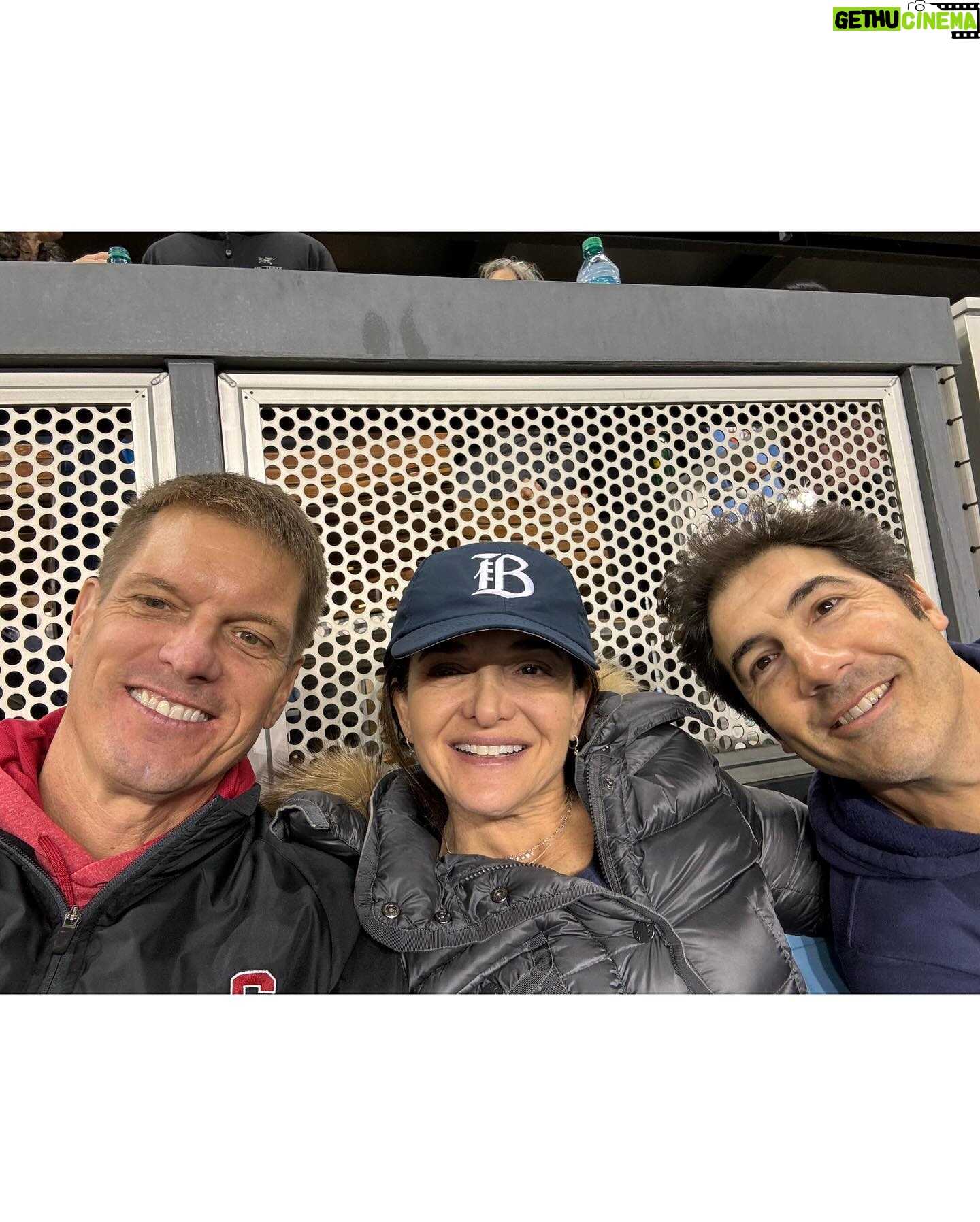 Sheryl Sandberg Instagram - Nothing beats cheering on our hometown team in our first home match in history! @tom_bernthal and I have dreamed of bringing @nwsl to the Bay Area for years. And seeing 18,000 fans repping navy, red, and gray in a sold-out(!) PayPal Park gave me chills. @wearebayfc fans — way to show up! @tom_bernthal and I couldn’t be prouder to be part of the #BayFC community. Our inaugural season is just getting started. #BLegendary #WeCameToPlay