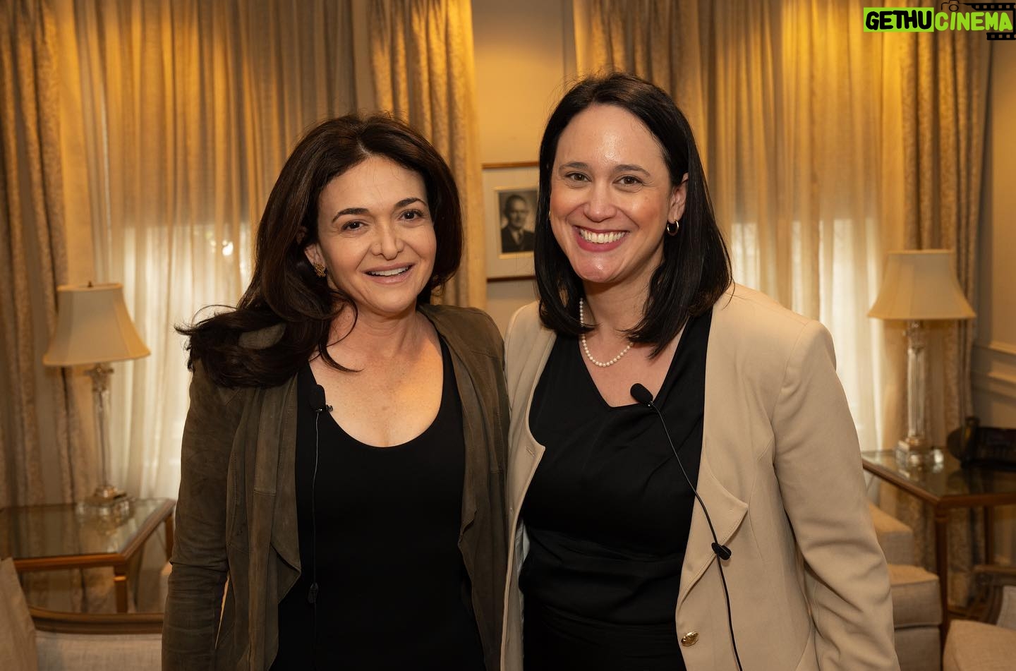 Sheryl Sandberg Instagram - It was an honor to join the @cfr_org and moderate a panel on addressing conflict-related sexual violence. I shared the stage with three phenomenal human rights experts: Dr. Phoebe Donnelly, Madeleine Rees and Rachel Vogelstein — who have dedicated their lives to ending sexual violence wherever it occurs. Together, we discussed the gender-based violence happening around the world as well as the systems we have — and need — to hold perpetrators accountable. We examined ways to prevent women from being seen as collateral damage during conflict. And we talked about the politicization of sexual violence since Hamas’ horrific attack in Israel. Rape is never acceptable. This fact must hold true for all conflicts or else we stand to lose too much. That’s why conversations like we had today deeply matter. We need to remain vigilant to ensure justice for victims and survivors.