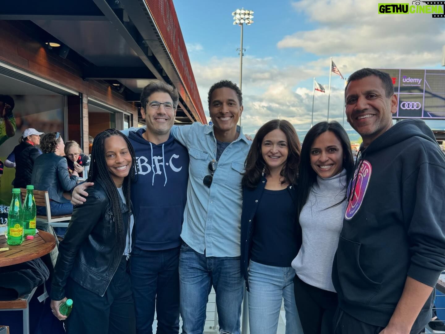 Sheryl Sandberg Instagram - Women who play sports are women who lead. It was incredible to celebrate this truth at @wearebayfc’s Women Empowerment Night. When @tom_bernthal and I joined the founding team of the club — with Alan Waxman and David Stiepleman from @sixthstreetpartners and @alywagner, @daniellevslaton, @leslieosborne12, and @brandichastain — we had a strong shared vision that the club is about more than just women in sports — it’s about women’s empowerment and lifting up women and girls in soccer and beyond. From our all-women C-suite and our founding Football Four to our phenomenal players, #BayFC demonstrates the power of women’s leadership. I’m so proud of how Bay FC is already inspiring the next generation of athletes and leaders alike. And we won!!!