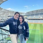Sheryl Sandberg Instagram - @wearebayfc won our first @nwsl match in history!! I could not be prouder of our players for the grit, determination, and skill they showed on the pitch. Having a hometown women’s soccer team to root for is a dream come true for me, @tom_bernthal, and our family (especially our daughters). It’s been really exciting to help bring it to life in partnership with Alan Waxman and David Stiepleman from @sixthstreetpartners and our founding football four @bchastain6, @leslieosborne12, @daniellevslaton, and @alywagner. #BayFC is one team representing all 9 Bay Area counties. It was incredible to see Bay FC fans from all over the Bay Area at the game to support our team’s historic inaugural season. The energy — from the team, coaches, and fans — is unstoppable. We’re just getting started! #BLegendary #WeCameToPlay #LAvBAY