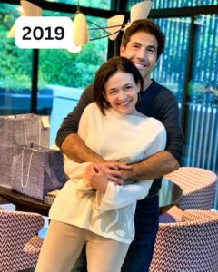 Sheryl Sandberg Instagram - Five years ago today, @tom_bernthal and I went on our first date. We hiked the Stanford dish and talked about our families, our hopes, and some of the struggles we had faced; he was not just kind and insightful and funny, but he carried my water bottle the entire time. So much has changed since then. We are now married, raising our children together, working side by side. But some of what started on that day has continued until now – our love for walking and talking, his kindness and insight, his ability to make me laugh. He carried my water bottle then, and now I so often feel like he is carrying me. Tom – I could not be more grateful for the life we have built together and I could not love you more.