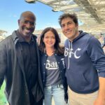 Sheryl Sandberg Instagram - @wearebayfc won our first @nwsl match in history!! I could not be prouder of our players for the grit, determination, and skill they showed on the pitch. Having a hometown women’s soccer team to root for is a dream come true for me, @tom_bernthal, and our family (especially our daughters). It’s been really exciting to help bring it to life in partnership with Alan Waxman and David Stiepleman from @sixthstreetpartners and our founding football four @bchastain6, @leslieosborne12, @daniellevslaton, and @alywagner. #BayFC is one team representing all 9 Bay Area counties. It was incredible to see Bay FC fans from all over the Bay Area at the game to support our team’s historic inaugural season. The energy — from the team, coaches, and fans — is unstoppable. We’re just getting started! #BLegendary #WeCameToPlay #LAvBAY