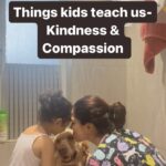 Shikha Singh Instagram – “Be kind whenever possible. It is always possible” ~ Dalai Lama 

Everyday is a learning day with @alaynasinghshah @gokusinghshah ! We do things together and we learn things together. Their kindness their love their smile their happiness is so infectious that it makes us forget whatever struggles we have been through the day. 

May you spread this speak of love & kindness & laughter around all the time my love. Mumma is super proud of you today and always ❤️

#proudmom #us #family #together #babiesofinstagram #baby #babygirl #girl #boy #dog #dogsofinstagram #insta #instagood #instagram #reel #reels #reelitfeelit #reelkarofeelkaro #grateful #blessed #thankyou #bekind #love #live #laughter #makingmemories #fun #funny