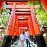 Shilpa Rao Instagram – The sun was about to set when we reached the #FushimiInariShrine in Kyoto. The beautiful rays came as hope as they bid adieu for the day. The only thanks that we can give is to nature for all its beauty ☺️❤️🙏🏼.

#shilparao #riteshkrishnan #japan