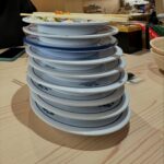 Shilpa Rao Instagram - Sushi mein humari khushi 🍣 🍱 . Loving the mix of traditional sushi with technology ✌️. #shilparao #riteshkrishnan #sushi