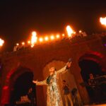 Shilpa Rao Instagram - JAIPUR you were on FIRRRREEEE last night 🔥🔥🔥. Much love to you ❤️. The #JaigarhFort was an absolute amaze location 🤩. @buttonchutney @chandanraina @sharmasajal @johnston_dsouza @rohitprasannaflute @soothermusic @mahavir9663 @girish.dias @collectiveartistsdiaries @shotbyviper @ramanujdeka thank you for everything 🤗🤗🤗. Outfit by @themudy.official Photos by @shotbyviper HMU by @makeupartistnamrata #shilparao #shilparaolive