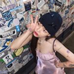 Shin Ji-min Instagram - 𓆩😇𓆪🎀💙💙👓🧡