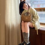 Shin Seul-ki Instagram - 🤎🧡🌼 @miumiu #MiuMiu #Miuwander #gifted