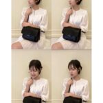 Shin Seul-ki Instagram - #광고 @beanpole.accessory와 함께 가을 준비해요🤎👜🍂 #빈폴 #노라백 #빈폴액세서리