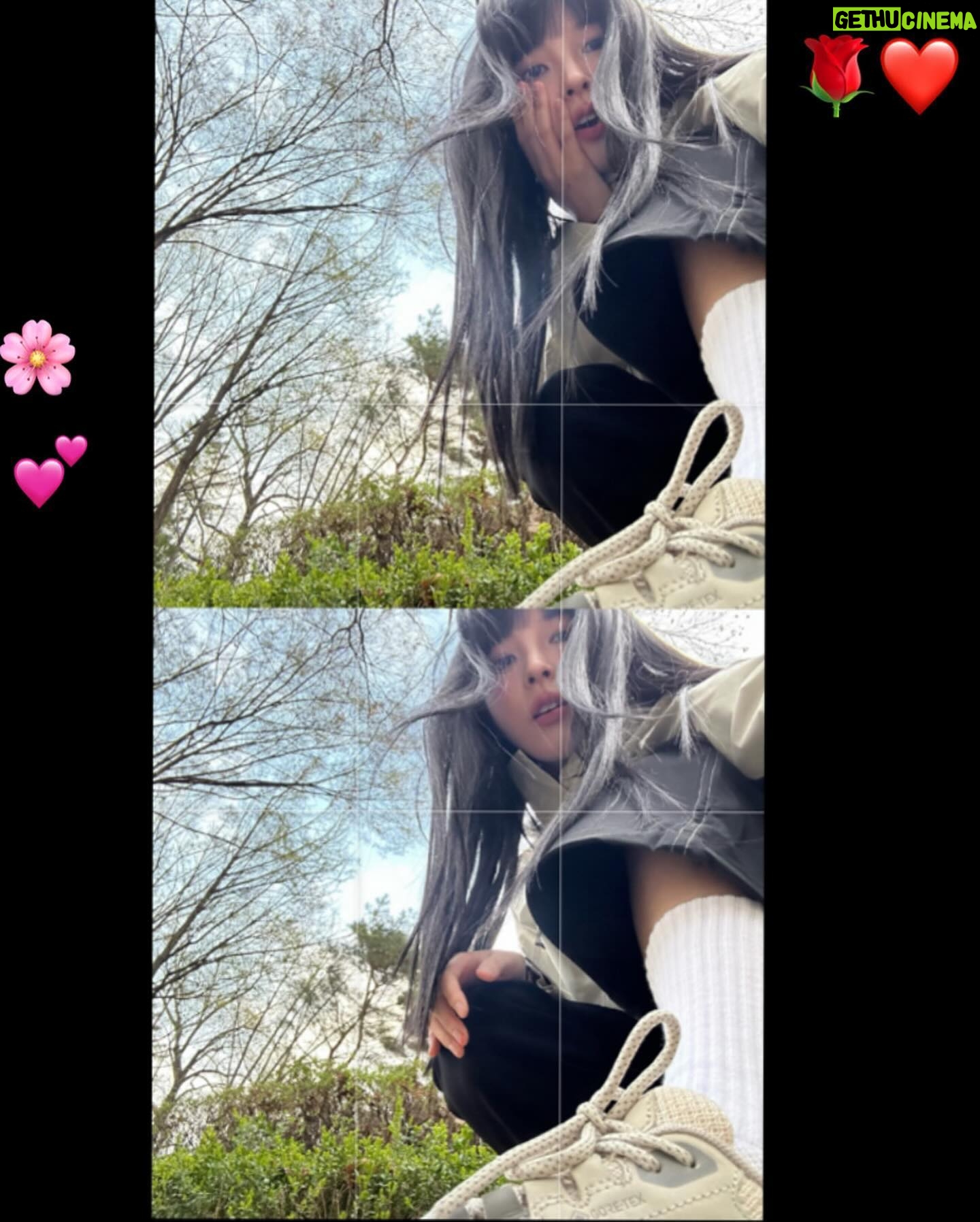 Shin Su-hyun Instagram - 봄 지나기전에 산타러 가고 말거야 #광고 #블랙야크 #트레킹화 #요크셔더퍼스트 #고프코어