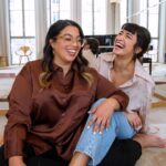 Shirine Boutella Instagram - @adeleexarchopoulos et @leilabekhti ta3 Ali express . @melhabedia ♥️ 📸 @fannycortade Stylisme @caulifinger Mua @klairemua Hair @anthonygreyparis Merci ma @melodybeni pour l’organisation et le lieu ♥️ #MiskinaLaPauvre