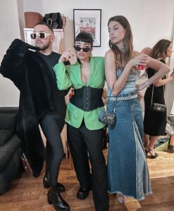 Shirine Boutella Instagram - Love, music, Moscow mule and Fashion 💚 #LaFashion