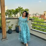 Shirley Setia Instagram - 🩵 📸: @shivani.chanana 😘 👗: @tara_c_tara @maverick.communication01