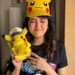 Shirley Setia Instagram - So thrilledddd to join the @pokemon family!! 😍😍 Thank you for this beautiful welcome, dear Captain #Pikachu 🥰💛 Who better to join it besides my other favourites @shekharravjiani @vishaldadlani, @armaanmalik && @therashmivirag !! More deets to follow soon. 🫶🏻 📸: @blendingiscardio Makeup: @blendingiscardio Hair: @the_art_case_byfarah #pokemonhorizons #pokemon #shirleysetia
