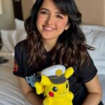 Shirley Setia Instagram - So thrilledddd to join the @pokemon family!! 😍😍 Thank you for this beautiful welcome, dear Captain #Pikachu 🥰💛 Who better to join it besides my other favourites @shekharravjiani @vishaldadlani, @armaanmalik && @therashmivirag !! More deets to follow soon. 🫶🏻 📸: @blendingiscardio Makeup: @blendingiscardio Hair: @the_art_case_byfarah #pokemonhorizons #pokemon #shirleysetia