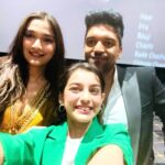 Shivika Rishi Instagram - Premiere night 🍿🎥🎞️with @gururandhawa 🤗@saieemmanjrekar 🫶for the movie kuch khattaa ho jaay🎞️ #premiere #movienight #kuchkhattaahojaay #postoftheday #instagram #actors #explorepage✨