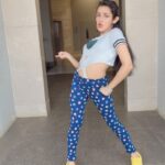Shivika Rishi Instagram - Ooo lala re💙💛 #trendingreels #viralreels #views #dancereels #explore #share #instagram