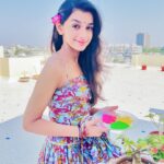 Shivika Rishi Instagram - Happy Holi everyoneee🌈🫧 #happyholi #love #smile #ethnic #festivewear #explore #viral #featured #influencer #instagram