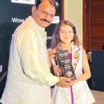 Shivika Rishi Instagram - It’s an honour 🏆to be felicitated by honourable deputy CM of Rajasthan @drpremchandbairwabjp sir✨ & wowtalk … Can’t thank enough 😊🫶🏻 Outfit @tutusbytutu #award #instagram #achievement #instagood #sunday #featured #influencer #actor #potd #explore @shilpasodiyan @anandrishi123