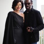 Shohreh Aghdashloo Instagram - With special thanks to Vanity Fair and to Kevan Hall for designing this beautiful dress that carries the message of the brave Iranian freedom fighters. با تشکر ویژه از Vanity Fair و Kevan Hall برای طراحی این لباس زیبا که پیام جنگجویان شجاع آزادی ایران را حمل می کند. 👗: @kevanhalldesign 💎: @matturijewellery 👜: @tods 💇🏻‍♀️: @lovetaije 💄: @drodbeauty 📷: @kjohn_lasoul Stylist: @svint.jvmes #Oscars95 #VanityFairParty #WomanLifeFreedom