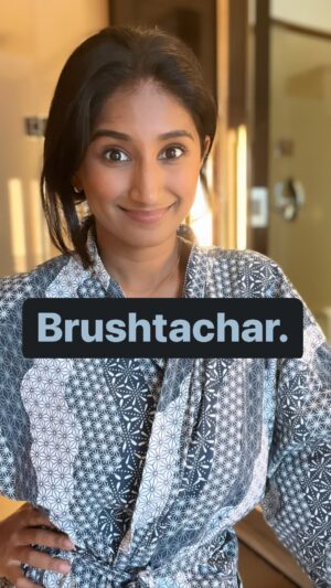 Shraddha Gautam Instagram - When the Mind is leaving the Mouth behind…you may want to do this…
.
#oralbelectric 
#oralbindia 
#electrictoothbrush