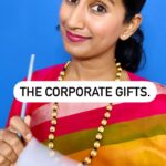 Shraddha Gautam Instagram – Reviewing Corporate Diwali gifts🤓. #diwali
