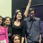 Shraddha Gautam Instagram - My friend and Phenomenal @eeshitnarain is the cinematographer of this kaleidoscopic storm of a film called #Gulmohar. The second picture is from the special screening I attended. I highly recommend watching this film & being friends with Eeshit, he will light up your times… he’s a cinematographer! He’s professionally trained to do that!