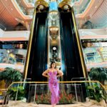 Shreema Bhattacherjee Instagram – Cruising in style 🎀with 
@cordeliacruises 🛳️

Dress @dagdai ✨
Styling @subrata4462 

#CordeliaCruises #CordeliaCruise #Empress #Cruise #Ocean #Sunset #Luxury #Mumbai #Lakshadweep #Vacation #traveloncruise #travelblogger #travel