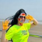 Shreema Bhattacherjee Instagram - Let’s add some colors to our lives and make it beautiful. Happy Holi!💕🦋 #holi #holi2024 #love #colors #thankyouuniverse #fullmoon