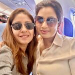 Shreya Ghoshal Instagram - SC SG break the Internet 😂😂 @sunidhichauhan5