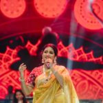 Shreya Ghoshal Instagram - Sab ko Ram Navami ki hardik shubhkamnaen 🩷🙏🏻 Jai Shree Ram 🙏🏻 I had the privilege of performing Ram Bhajans on the occasions of the opening of a beautiful new Ram Mandir in Mangalore. This was for the first time ever that I have done a pure devotional concert like this. The divine experience of singing for Bhagwan Shir Ram in front of the devotees will be one of the biggest highlights of my life. The other highlight was that got to share the stage in a live concert for the first time with my dear, the legendary @sonunigamofficial ji. What a day!! Big thanks to my band members, singers, tech team and the magicians at @btosproductions for helping me bring this concept to life. 🩷🙏🏻 📸 @_smfilms