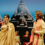 Shreya Ghoshal Instagram - Sab ko Ram Navami ki hardik shubhkamnaen 🩷🙏🏻 Jai Shree Ram 🙏🏻 I had the privilege of performing Ram Bhajans on the occasions of the opening of a beautiful new Ram Mandir in Mangalore. This was for the first time ever that I have done a pure devotional concert like this. The divine experience of singing for Bhagwan Shir Ram in front of the devotees will be one of the biggest highlights of my life. The other highlight was that got to share the stage in a live concert for the first time with my dear, the legendary @sonunigamofficial ji. What a day!! Big thanks to my band members, singers, tech team and the magicians at @btosproductions for helping me bring this concept to life. 🩷🙏🏻 📸 @_smfilms